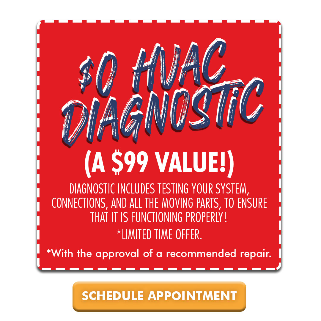 $0 HVAC Diagnostic - A $99 Value